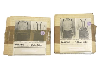 2 BLACKIE COLLINS GUN HOLSTERS