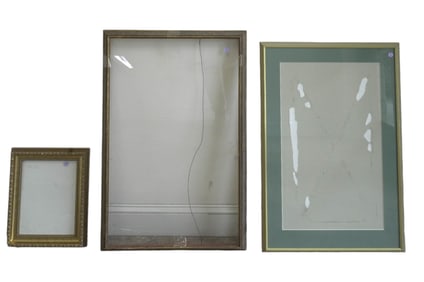 3 GLASS FRONT FRAMES