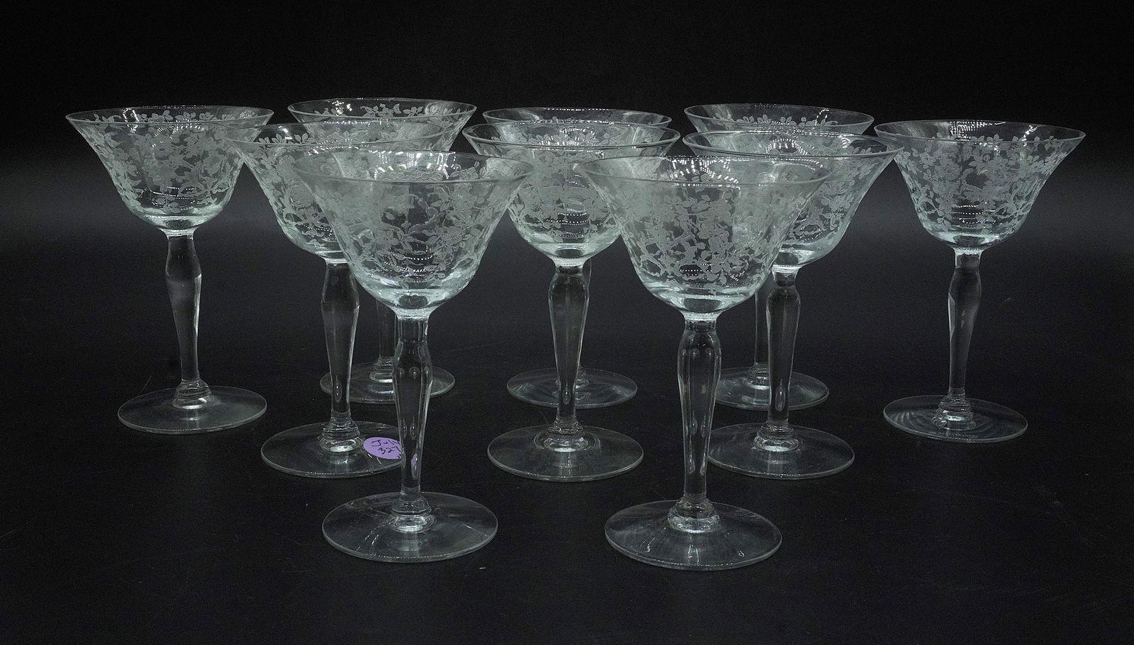 10 ELEGANT ERA MORGANTOWN COCKTAIL GLASSES (1 of 4)