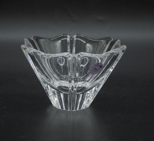 ORREFORS CRYSTAL ORION BOWL