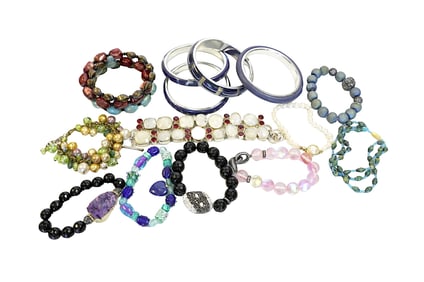 14 VINTAGE BRACELETS