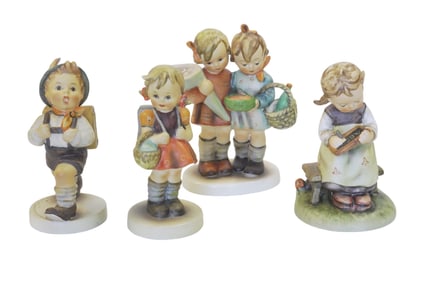 4 HUMMEL FIGURINES