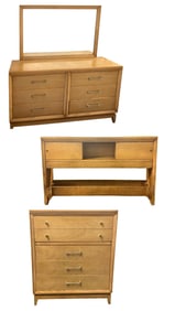MCM DREXEL 4 pc BEDROOM SET