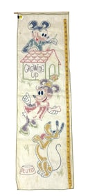 VINTAGE PARAGON NEEDLECRAFT WALT DISNEY GROWING CHART