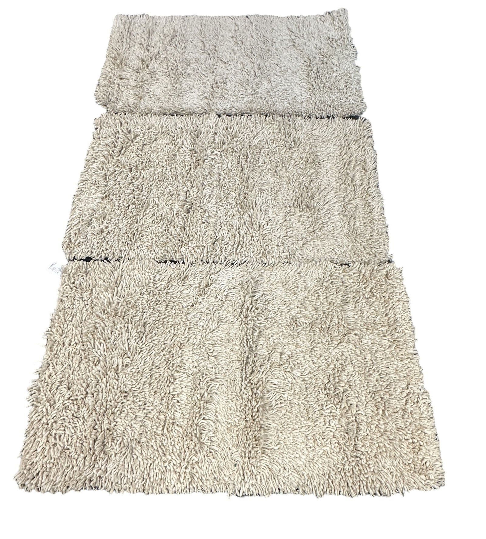 3 HANDWOVEN SHAGGY RUGS- GDC (1 of 5)