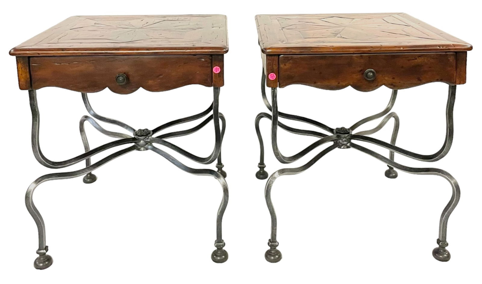 PAIR THEODORE ALEXANDER CASTLE BROMWICH TABLES (1 of 9)