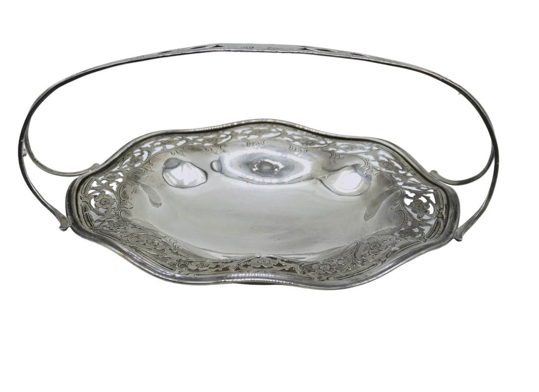 STERLING SILVER BASKET FRANK M WHITING (1 of 4)