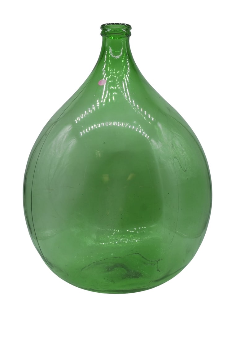 EXTRA LARGE HAND BLOWN GLASS DEMIJOHN (1 of 3)