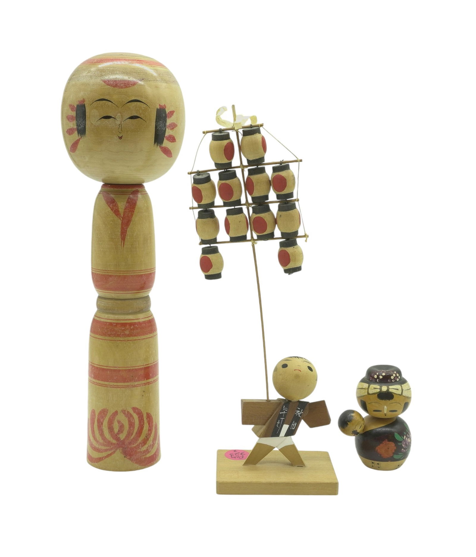 3 PC VINTAGE KOKESHI DOLLS (1 of 6)