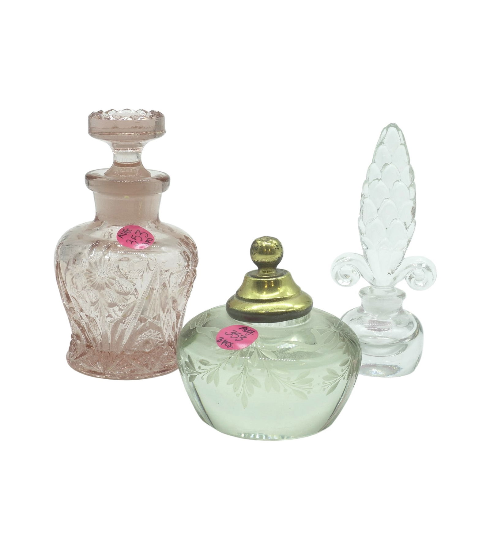 3 PERFUME / COLOGNE HOLDERS (1 of 7)