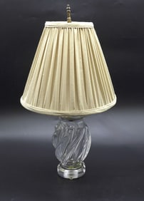 LLOYD PAXTON FRENCH CRYSTAL LAMP