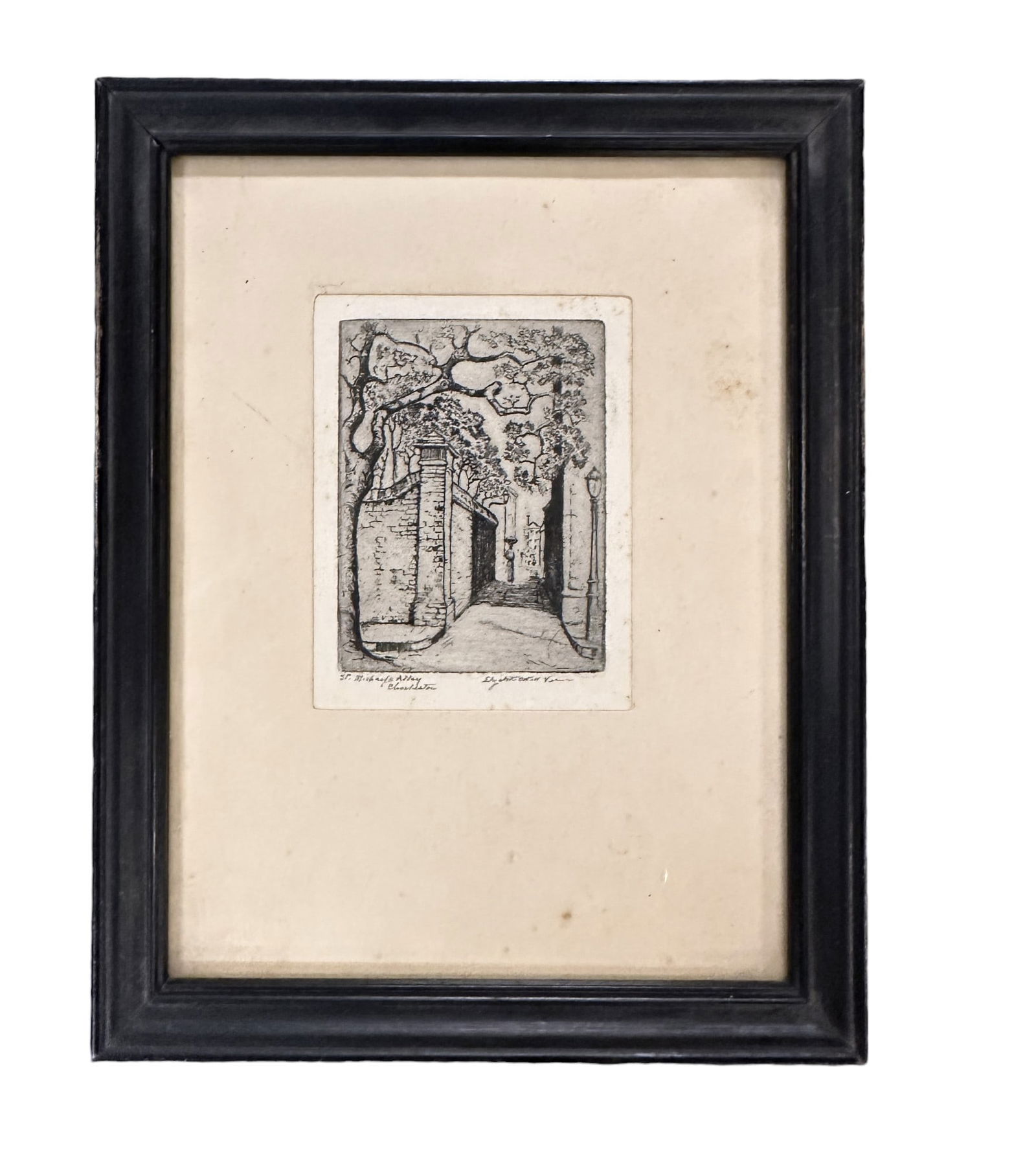 ELIZABETH O'NEILL VERNER DRYPOINT ETCHING SIGNED (1 of 3)