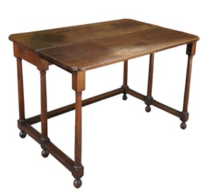 ANTIQUE EXCEPTIONAL ENGLISH OAK SINGLE DROP LEAF