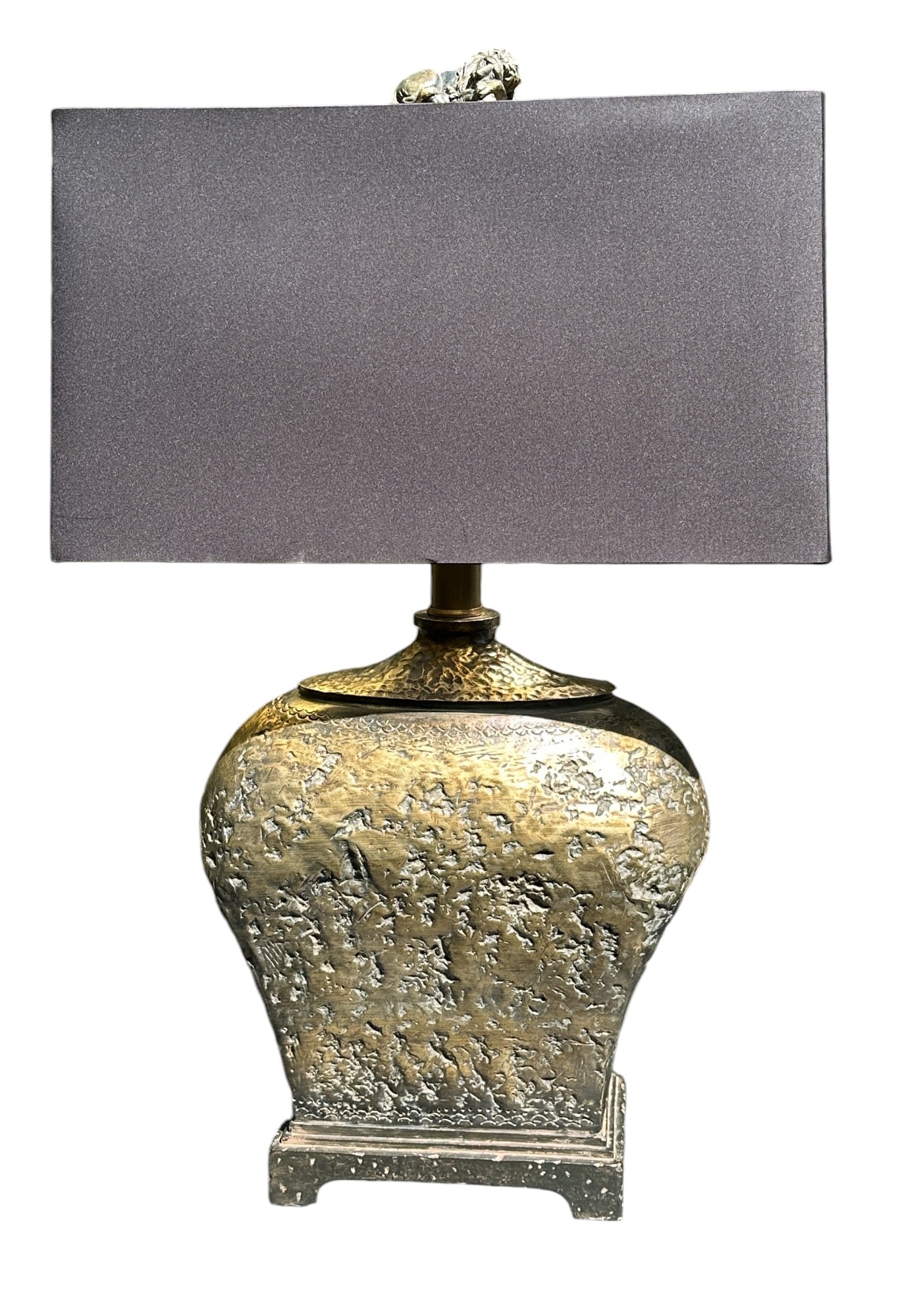 UTTERMOST XANDER ATLANTIS BRONZE LOOK TABLE LAMP (1 of 6)