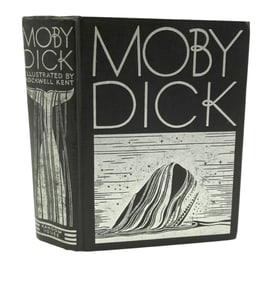 1930 EDITION MOBY DICK BY HERMAN MELVILLE