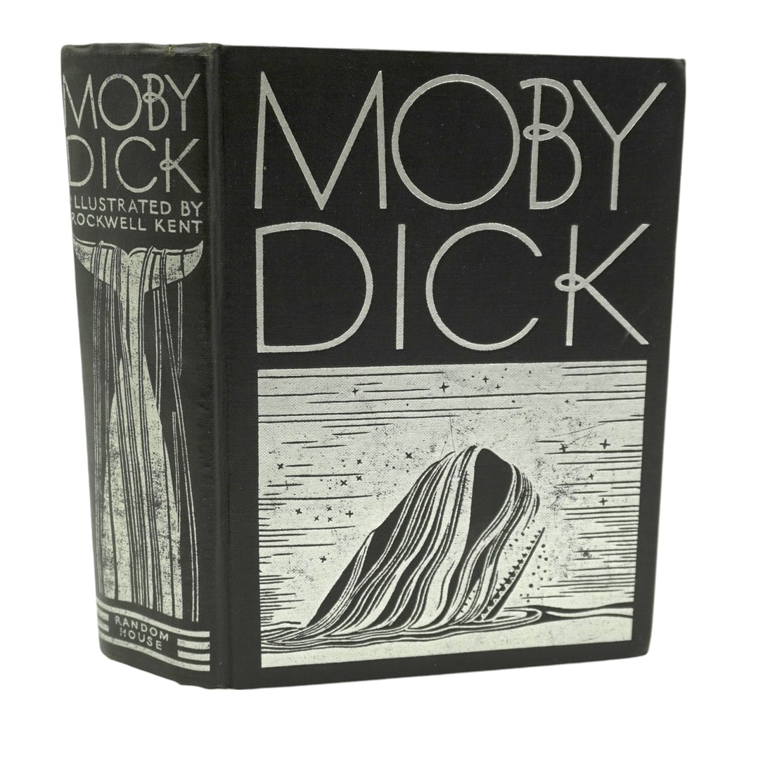 1930 EDITION MOBY DICK BY HERMAN MELVILLE (1 of 7)