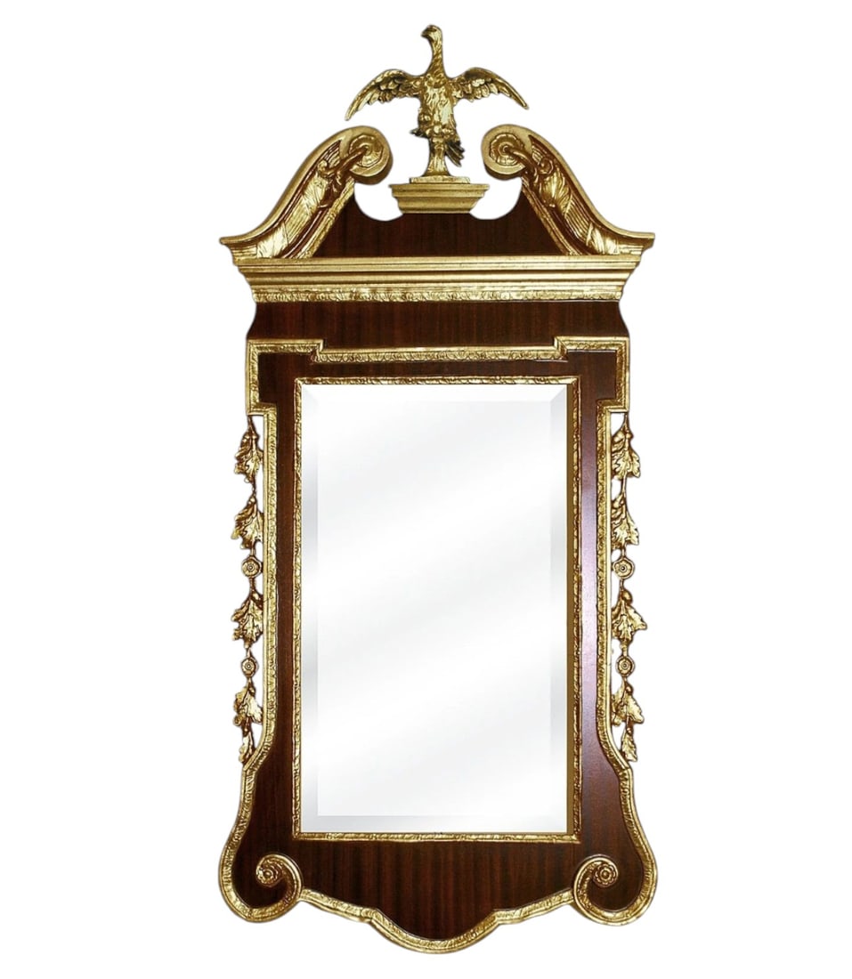 VINTAGE FRIEDMAN BROS CHIPPENDALE STYLE EAGLE MIRROR (1 of 3)