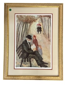 BARBARA A. WOOD SIGNED LIMITED EDITION "THE STORY"