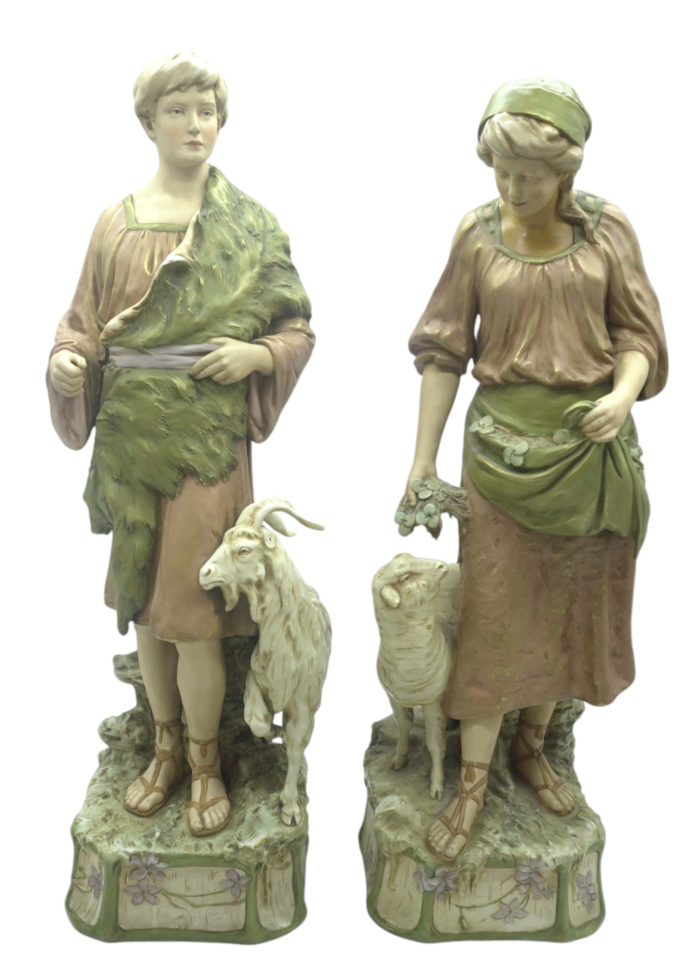 2 ROYAL DUX LARGE SHEPHERD & SHEPHERDESS (1 of 10)