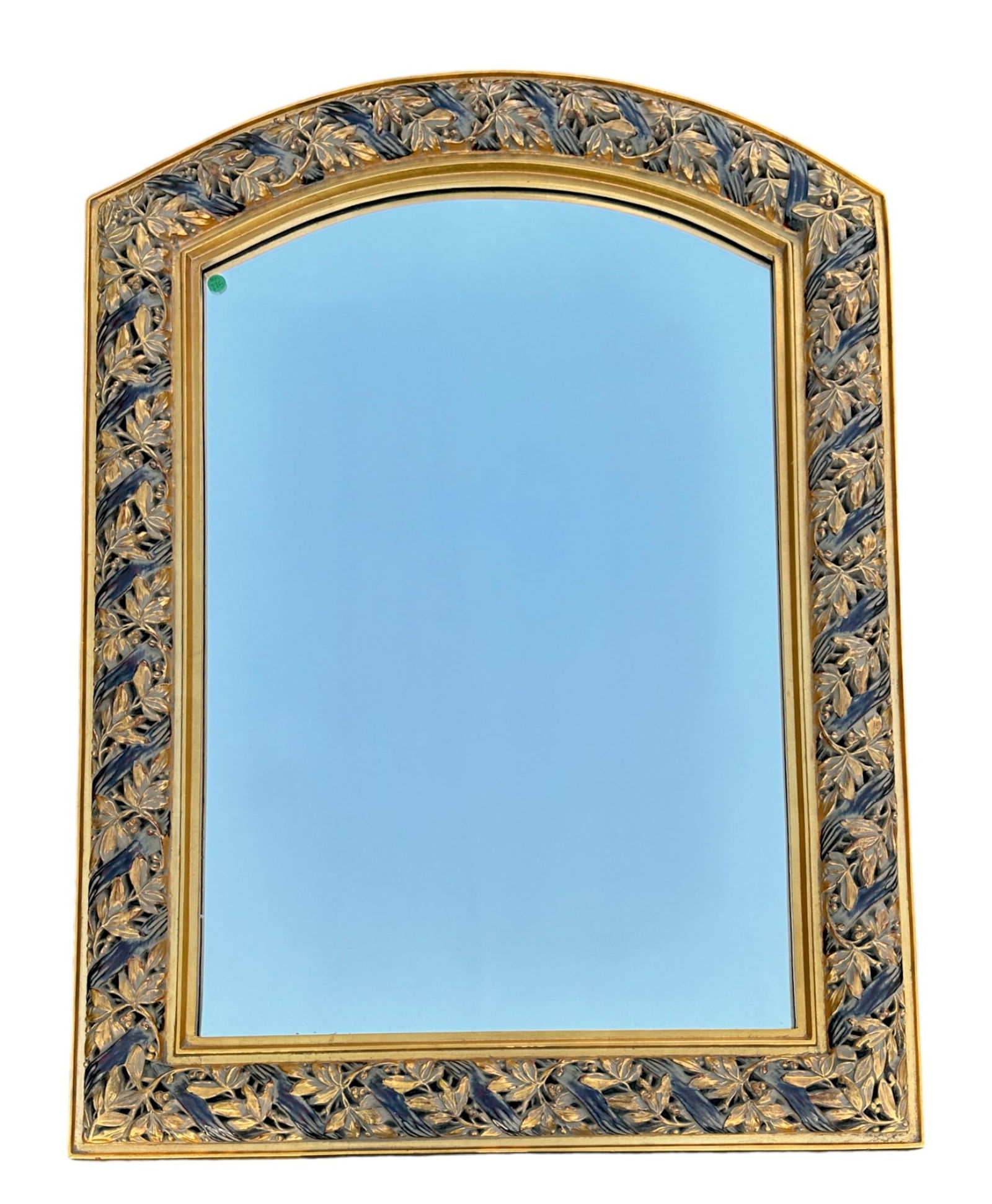 LARGE GOLD VINTAGE HOLLYWOOD REGENCY STYLE MIRROR (1 of 5)