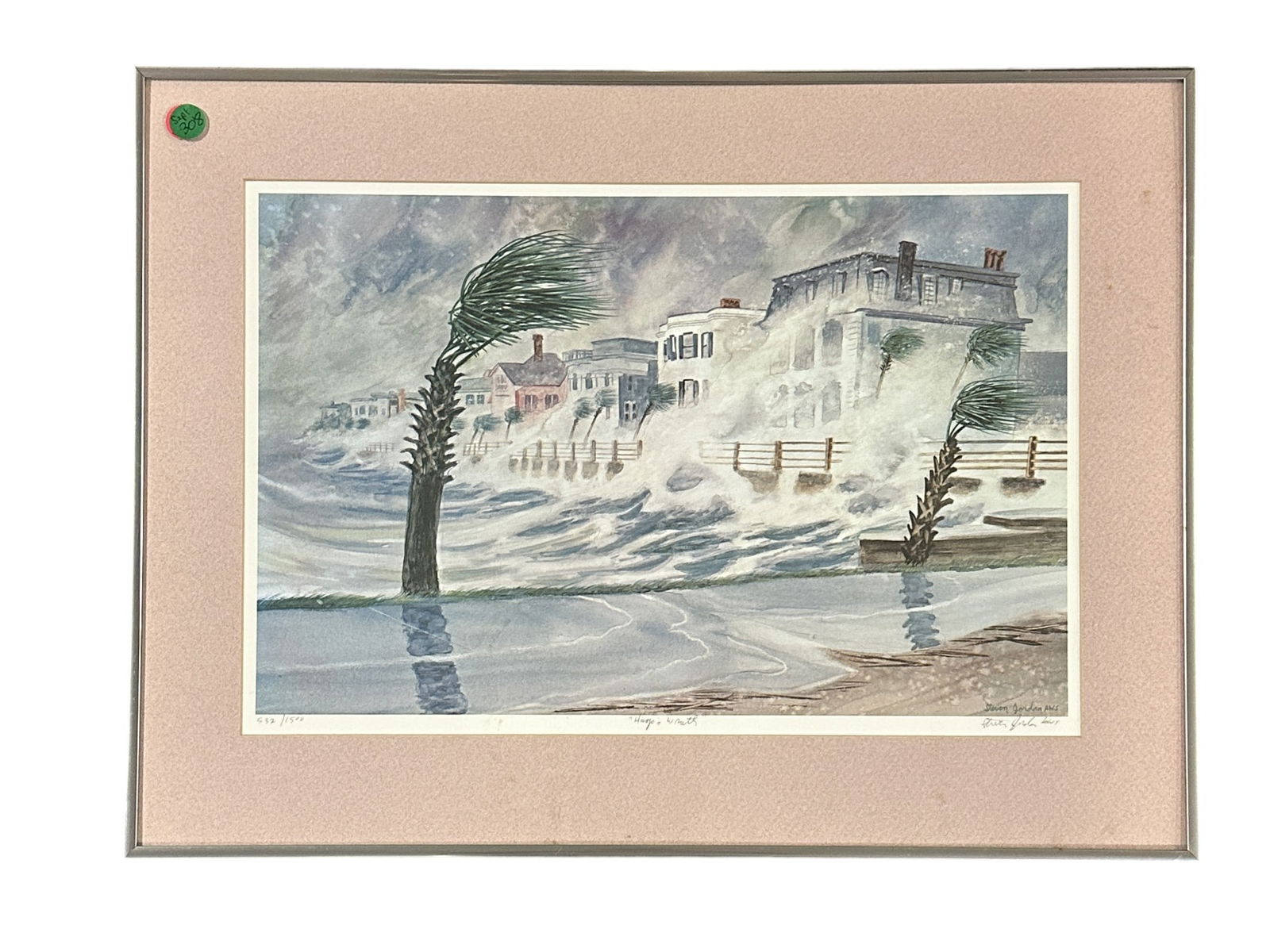 STEVE JORDAN "HUGOS WRATH" LTD ED PRINT (1 of 3)