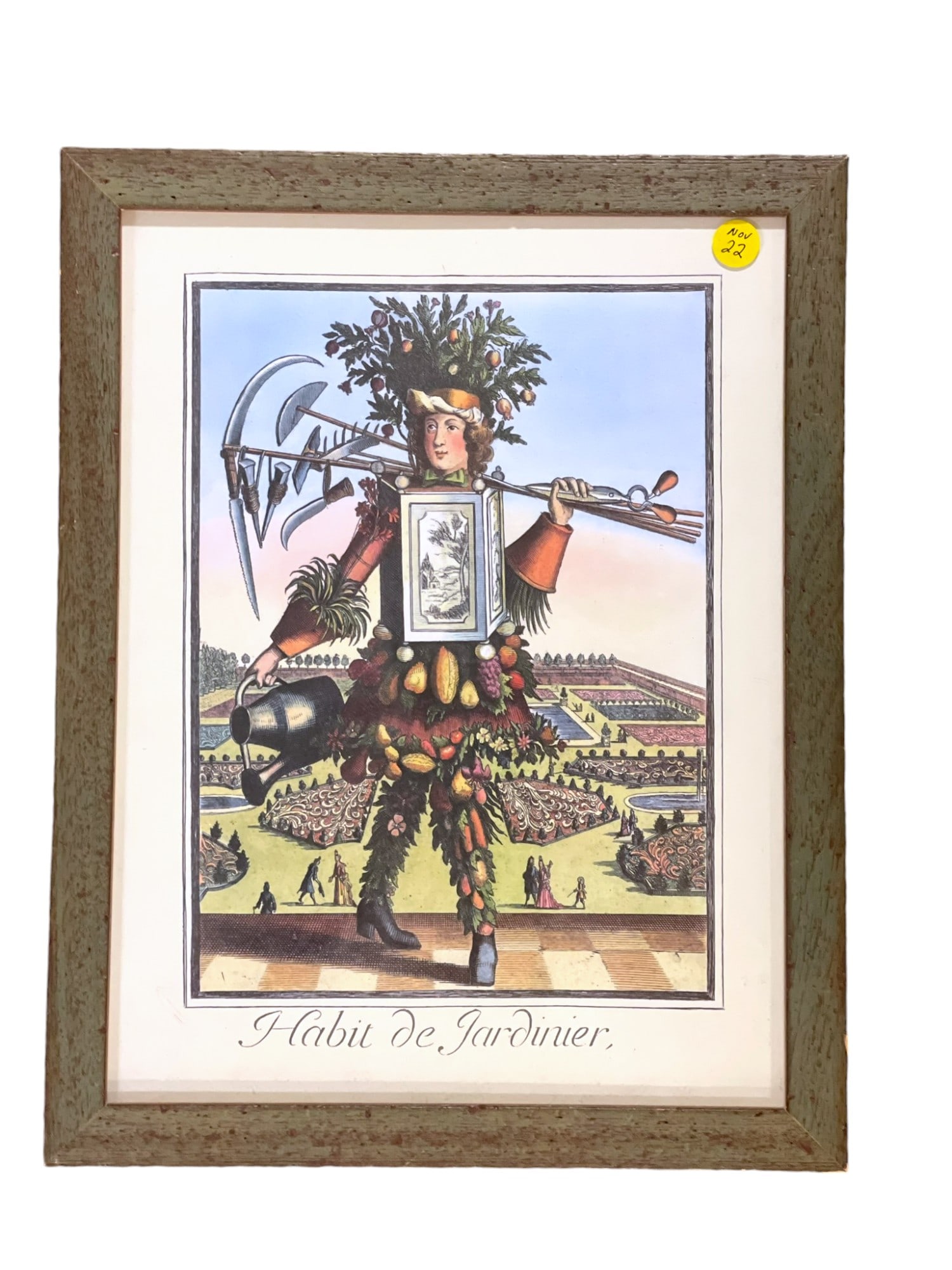HABIT DE JARDINIER NICOLAS DE LARMESSIN (1 of 3)