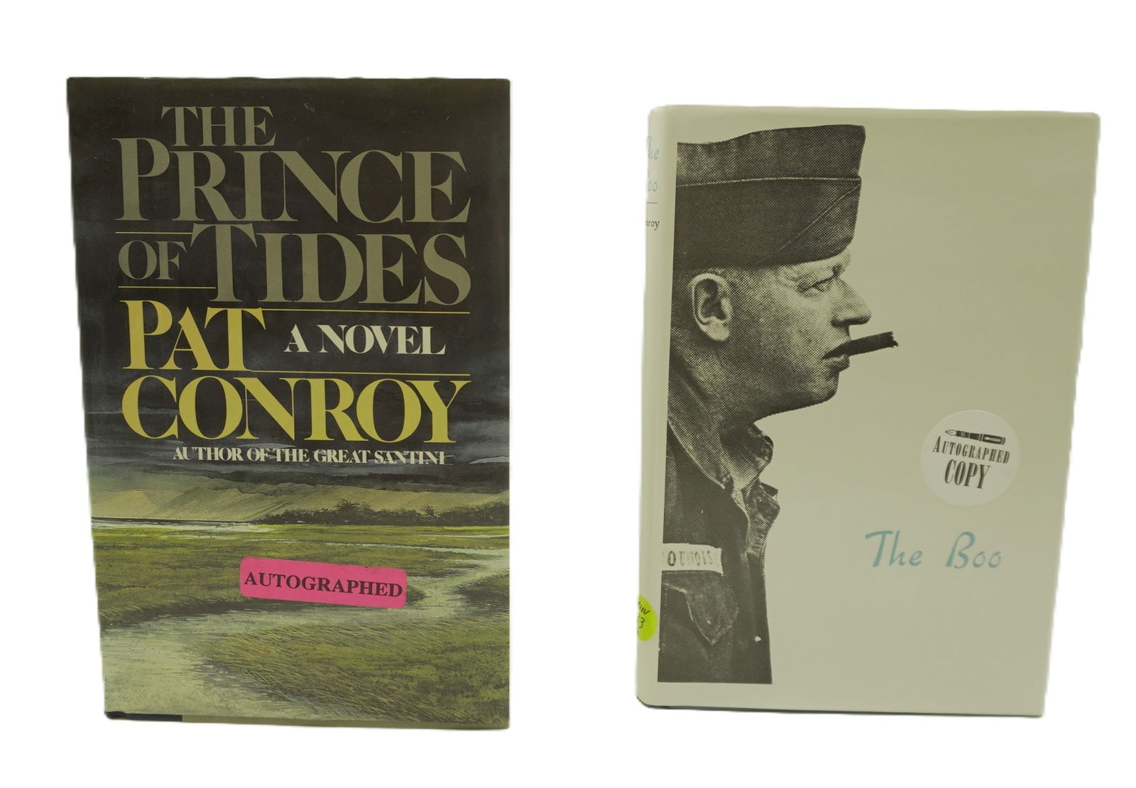 2 SIGNED PAT CONROY BOOKS PRINCE OF TIDES & THE BOO (1 of 6)