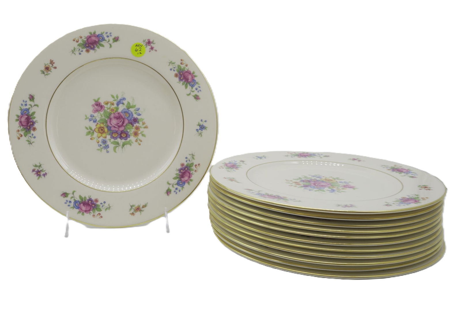 24 PC CLASSIC LENOX ROSE CHINA (1 of 4)