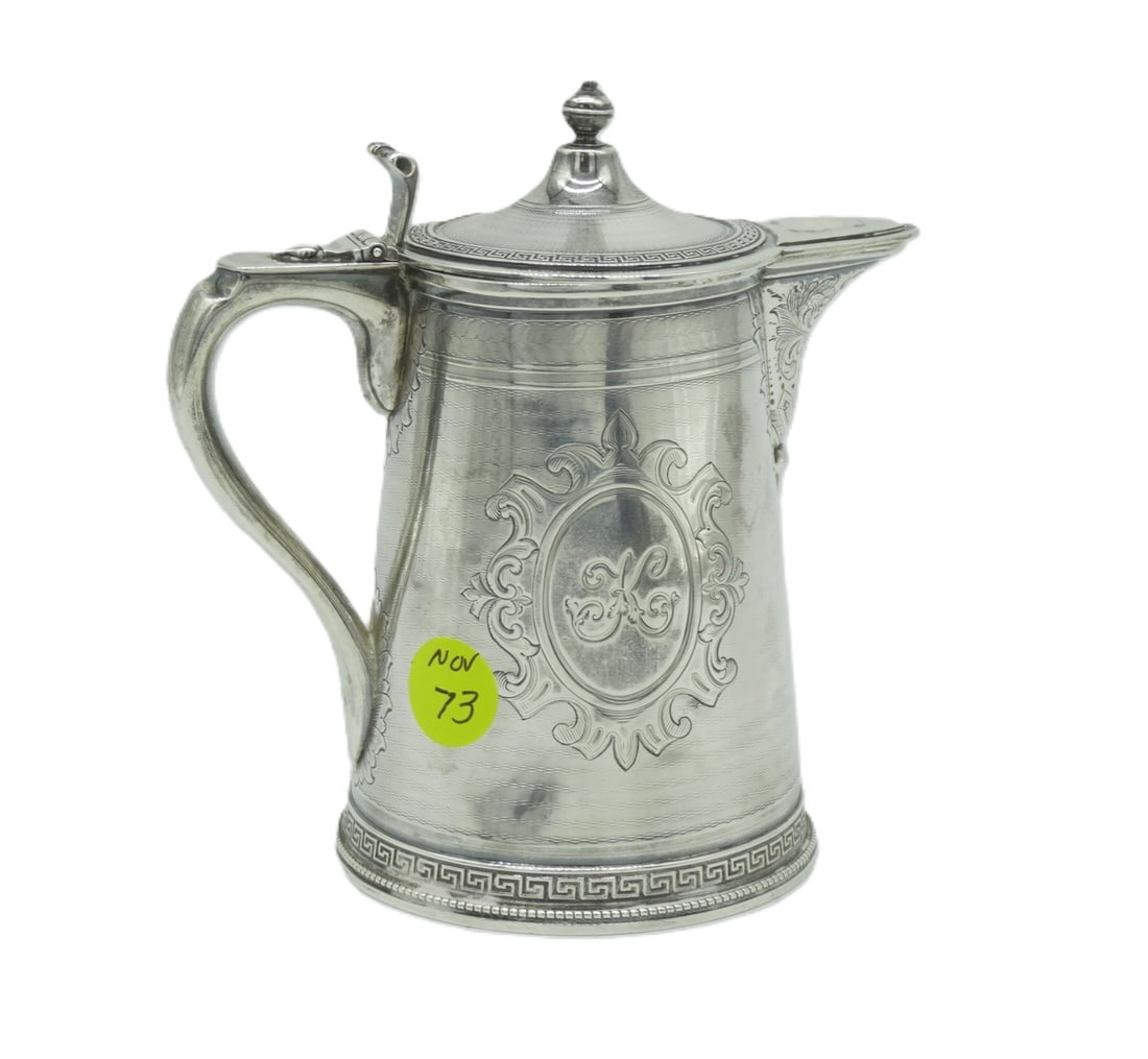 TIFFANY & CO ENGLISH STERLING SYRUP JUG (1 of 5)
