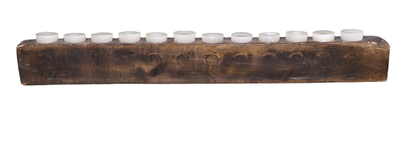 ANTIQUE 12 HOLE MEXICAN SUGAR CONE MOLD (1 of 3)