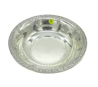 GORHAM STERLING SILVER BOWL CINDERELLA PATTERN