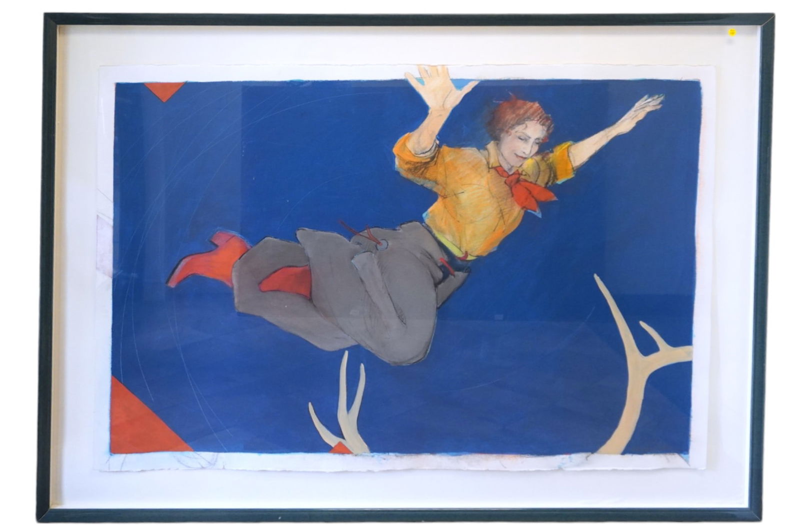 DONNA HOWELL-SICKLES ORIGINAL COWGIRL JUMPING (1 of 5)