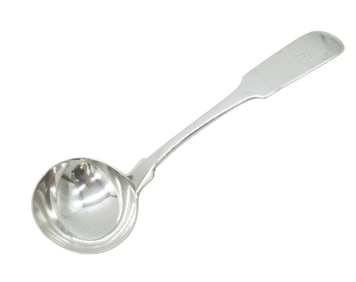 SOUTHERN COIN SILVER LADLE CHARLESTON