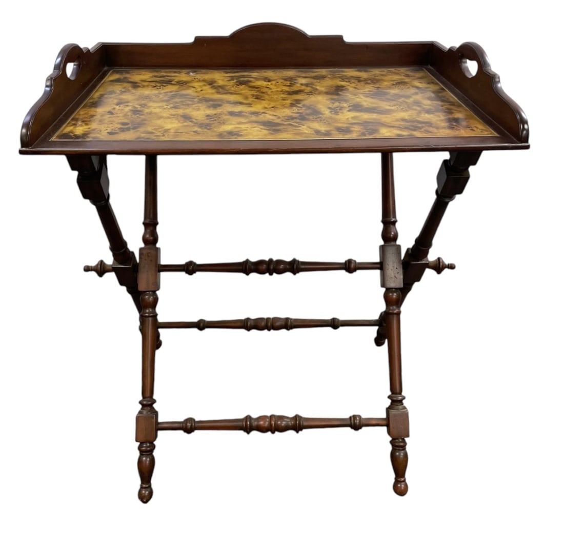 VINTAGE MAITLAND SMITH TRAY TABLE / BAR (1 of 11)