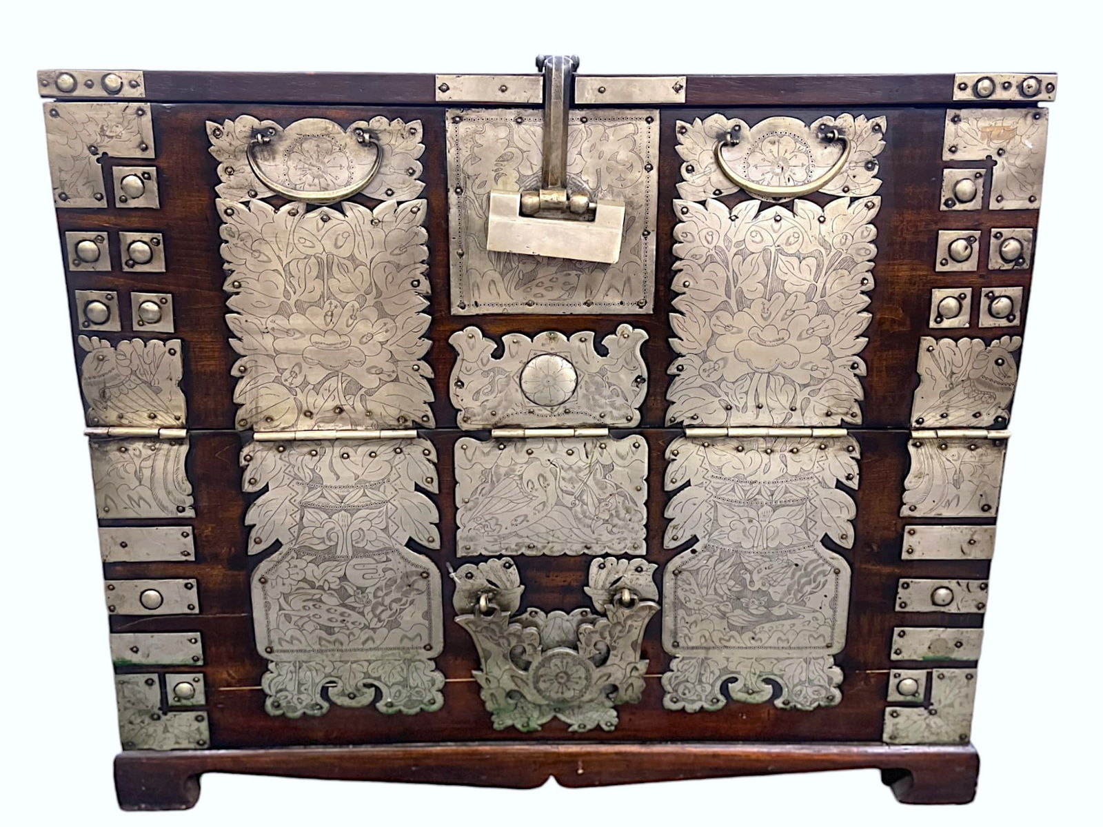 ANTIQUE KOREAN BANDAJI ZELKOVA ELM TANSU (1 of 8)