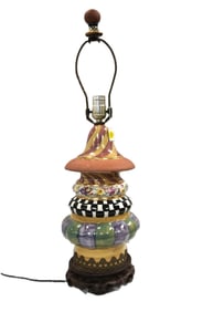 MACKENZIE-CHILDS LIGHTHOUSE LAMP II