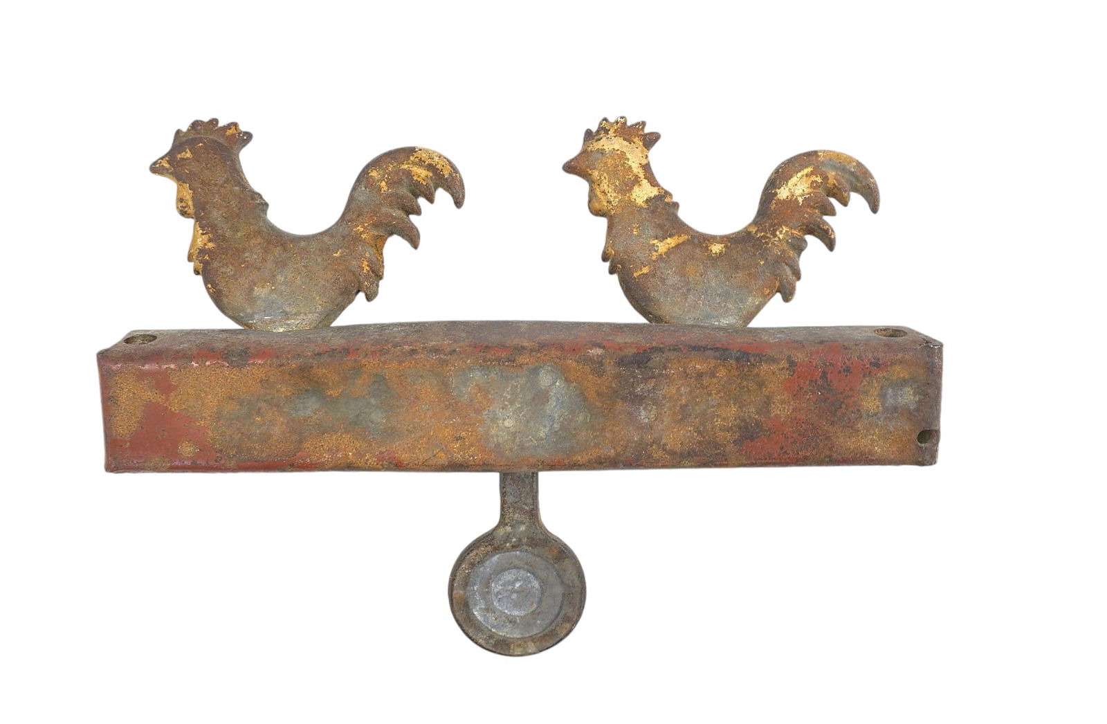 ANTIQUE SHOOTING GALLERY ROOSTERS (1 of 2)