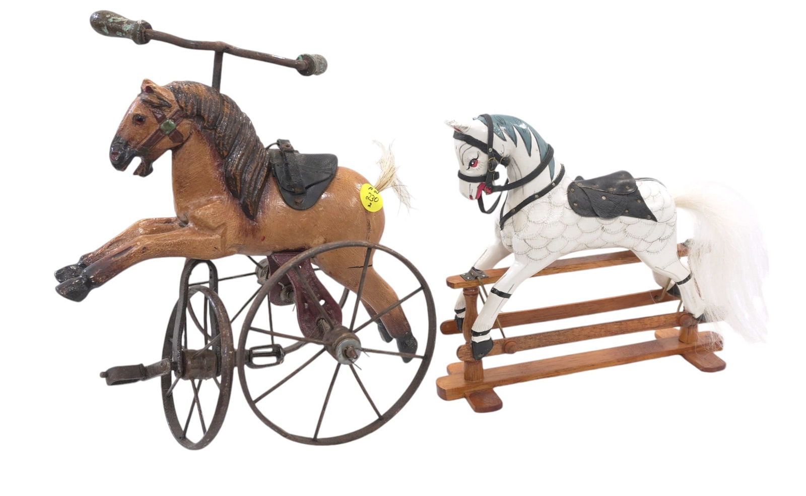 2 VINTAGE HORSE TOYS REPRODUCTIONS (1 of 7)