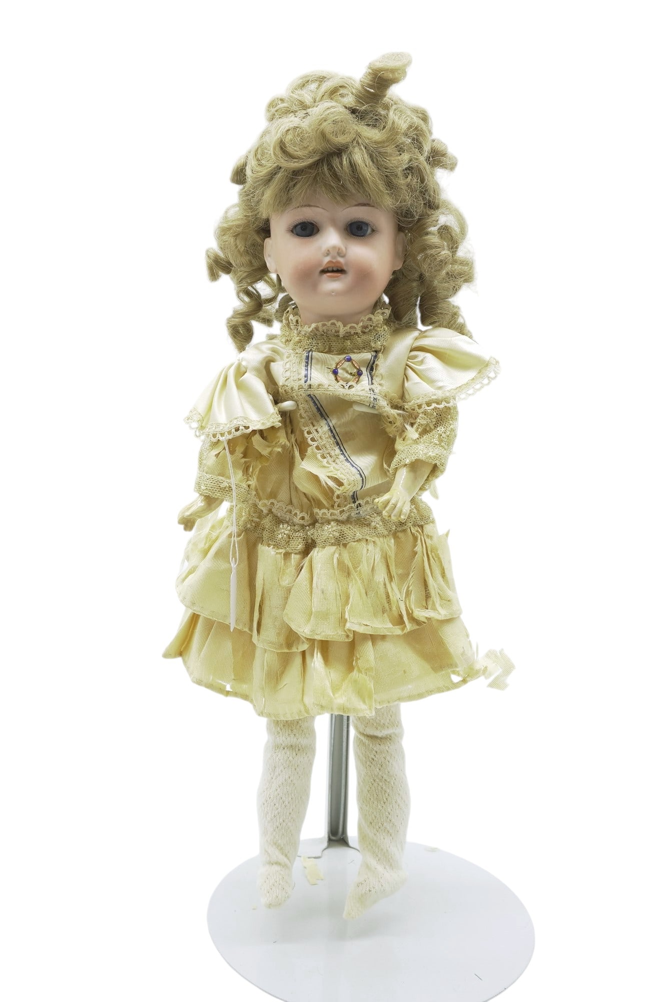 PAIR ANTIQUE GERMAN BISQUE DOLLS (1 of 5)