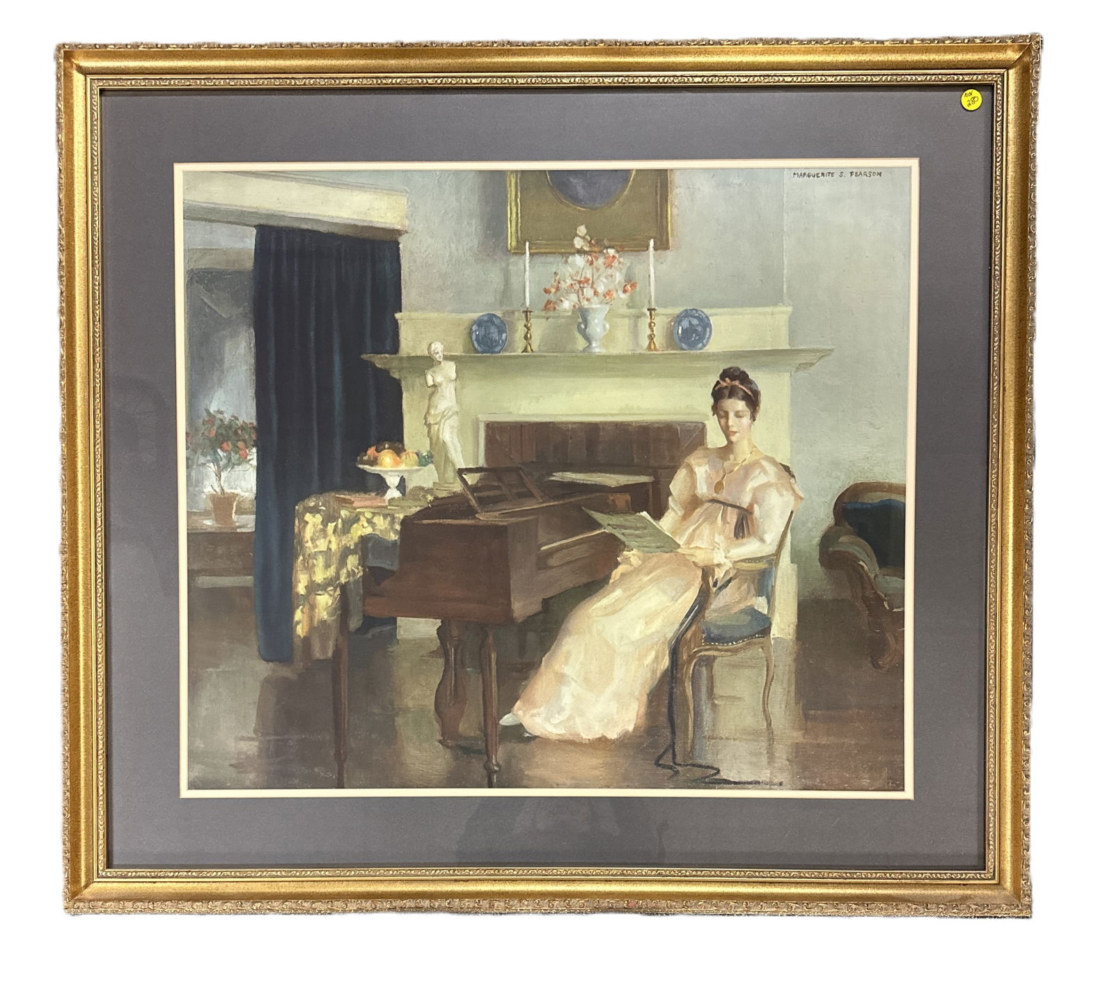 LARGE MARGUERITE S. PEARSON THE SONG FRAMED (1 of 1)