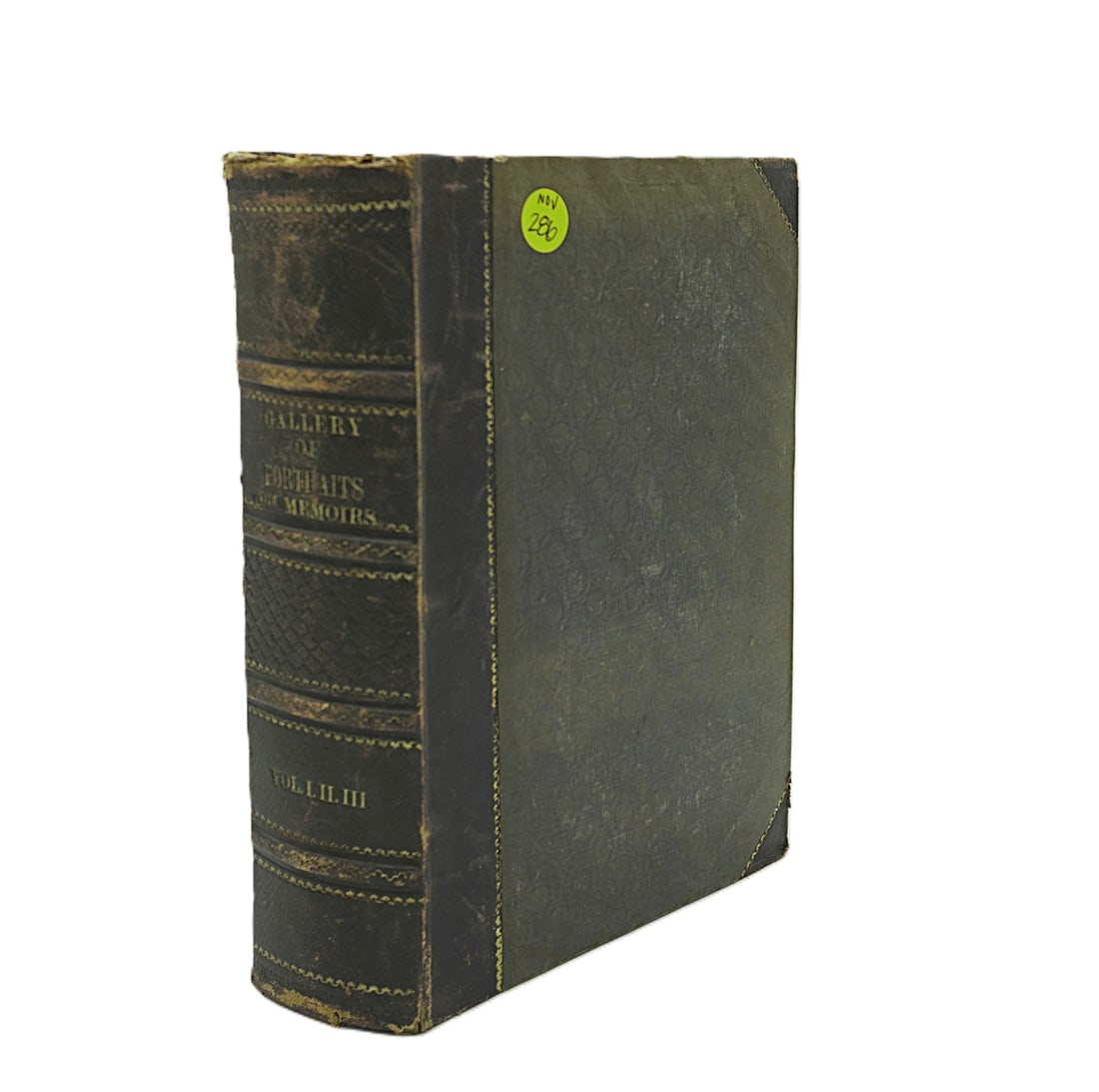 RARE GALLERY OF PORTRAITS WITH MEMOIRS, VOL I.II.III 1833 EDITION: Rare Gallery of Portraits with Memoirs Vol I.II.III. all in one Volume/Book. Originally published by Charles Knight in London, 1833. Printed by William Clowes, London. Bound in cloth and leather with 