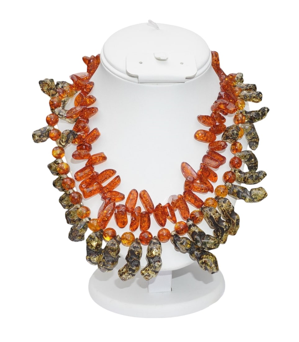 3 PC FABULOUS CONFETTI NECKLACES & EARRINGS (1 of 4)