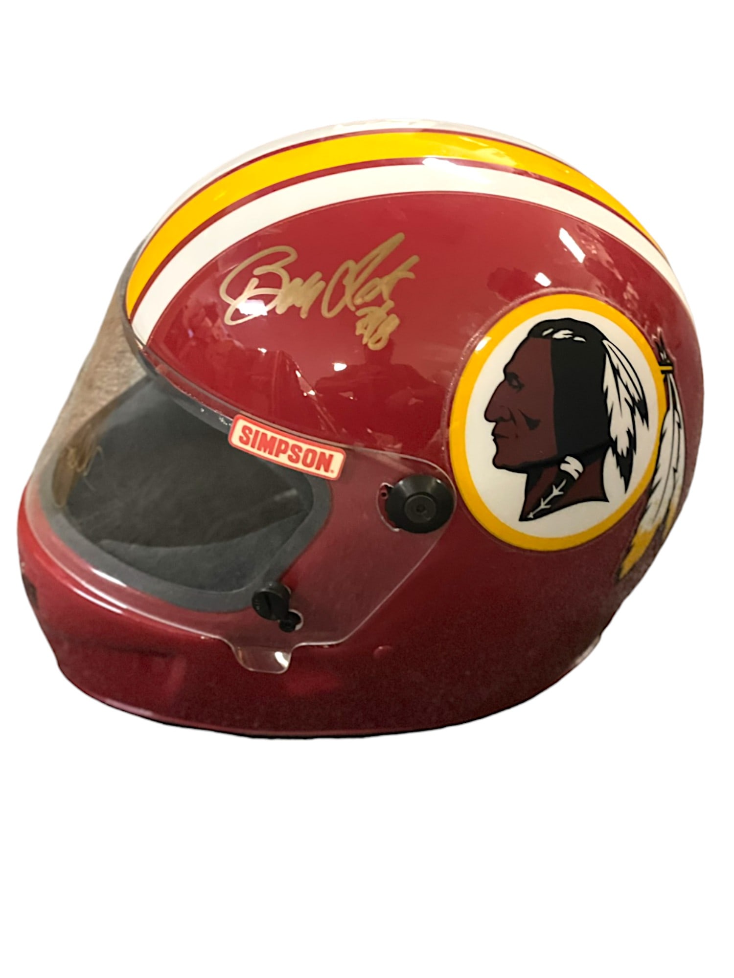 JOE GIBBS - BOBBY LABONTE AUTOGRAPHED NASCAR (1 of 6)