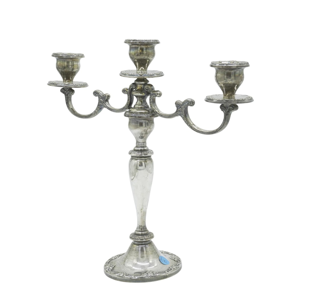 GORHAM STERLING SILVER CANDELABRA (1 of 5)