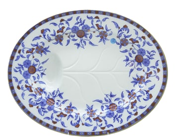 ANTIQUE WEDGWOOD INDIANA IMARI MEAT PLATTER