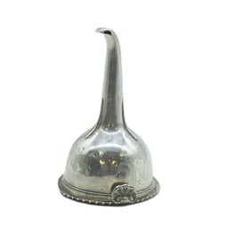 GEORGE III STERLING WINE FUNNEL 1815