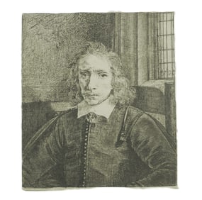 REMBRANDT ETCHING JAKOB THOMASZ HARINGH