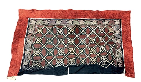 VINTAGE TUSH KYIZ KYRGYZ EMBROIDERED OVER THE BED/ WALL HANGING