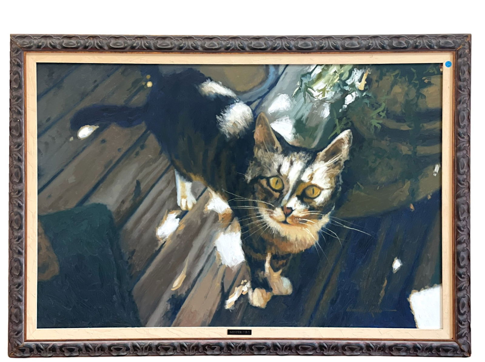 CHARLES KELLO (1942-2014) PORTRAIT OF MR B (1 of 6)