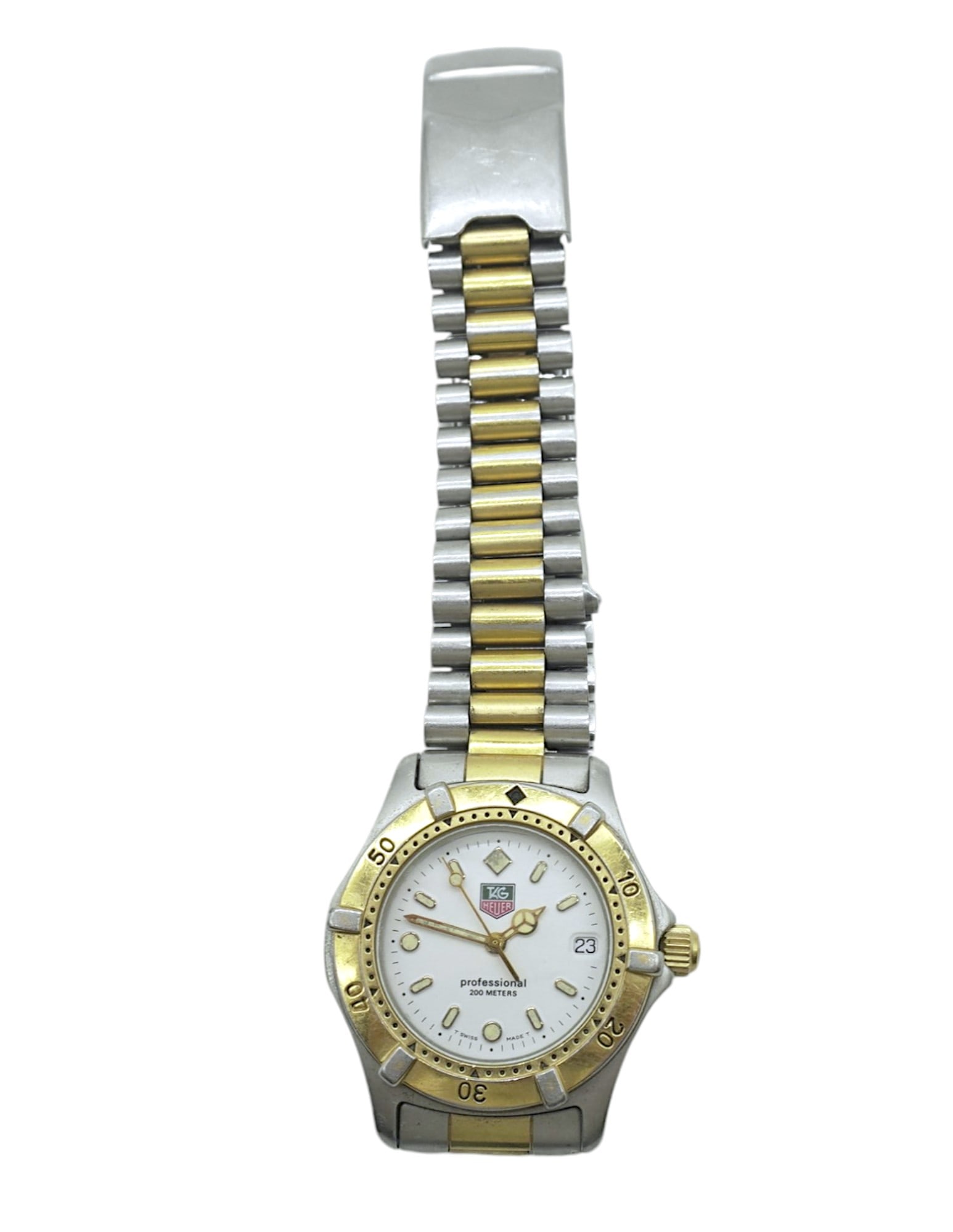 TAG HEUER PROFESSIONAL 200M TWO TONE MENS WATCH (1 of 6)